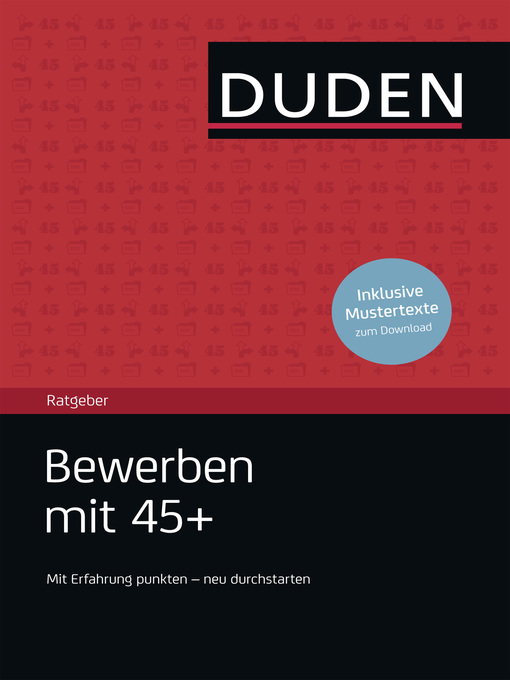 Cover image for Duden Ratgeber--Bewerben mit 45 plus